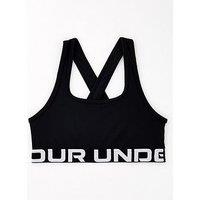 Under Armour Junior Girls Training Crossback Sports Bra - Black