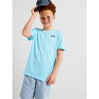 Under Armour Junior Boys Training Tech Vent Jacquard T-Shirt - Blue