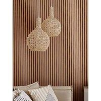 Vox Linerio Internal Decorative Wall Panel Pack 8; 2650Mm X 122Mm Per Each Length; Total Coverage 2.6M2