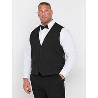 Badrhino Tailoring Suit Waistcoat - Black