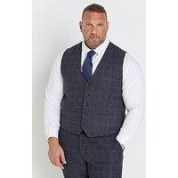 Badrhino Checked Waistcoat