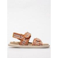 Fly London Paav Velcro Strap Sandal - Orange