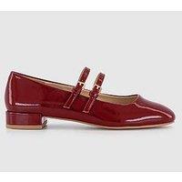 Office Frances Two Strap Mary Jane Shoe - Red Patent