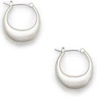Allsaints Sculpted Tube Hoop Earrings
