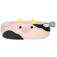 Squishmallows 24-Inch Ultrasoft Connor The Cow Pet Bed - Medium