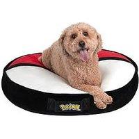 Pokemon Pok&Eacute; Ball Pillow Pet Bed - 30-Inch Pet Bed With Machine Washable Removable Cover And Grip Dots