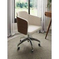 Jual San Francisco Fabric Office Chair - Real Wood Veneer