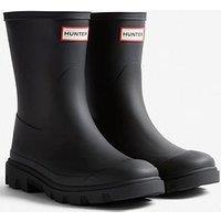 Hunter Womens Downpour Short Boots - Black