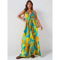 V By Very Beaded Maxi Beach Dress