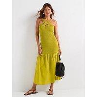 V By Very Floral Shirred Maxi Beach Dress