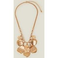 Accessorize Layered Disc Necklace