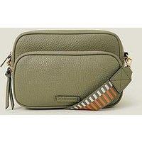 Accessorize Dina Double Zip Camera Bag - Khaki
