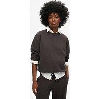 Superdry Essential Logo Jumper - Brown/Black