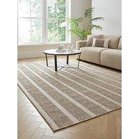 Michelle Keegan Home Summer Stripe Rug - Brown