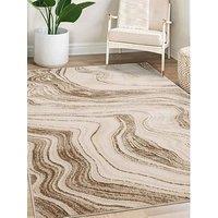 Very Home Dusk Wave Champagne Rug