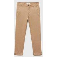 Mango Boys Chino Trousers - Beige