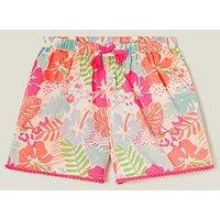 Accessorize Girls Tropical Shorts - Multi