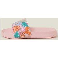 Accessorize Girls Tropical Sliders - Multi