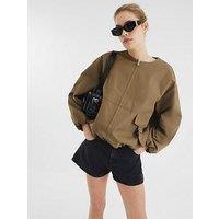 River Island Elasticated A Line Shorts - Black