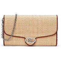 Lauren By Ralph Lauren Raffia Adair Crossbody - Natural