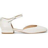 Lauren By Ralph Lauren Emellie Leather Mary Jane - White
