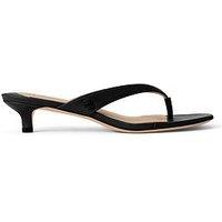 Lauren By Ralph Lauren Francesa Heel Sandals - Black