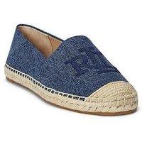Lauren By Ralph Lauren Cameryn Denim Washed Espadrille - Oxford Blue
