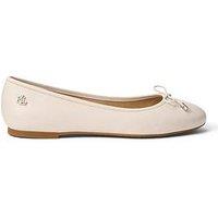 Lauren By Ralph Lauren Jayna Leather Ballet Flat - White