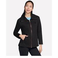 Skechers Go Snuggle Full Zip Jacket - Black