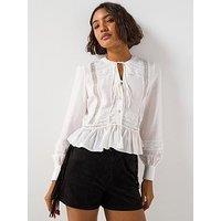 V By Very Lace And Ladder Insert Tiered