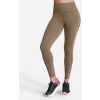 Skechers Go Walk High Waisted Legging - Brown