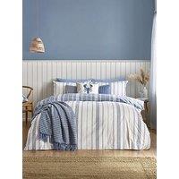 Catherine Lansfield Harbour Stripe Duvet Cover Set