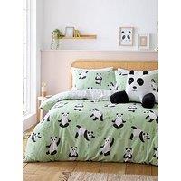 Catherine Lansfield Panda Paws Duvet Cover Set