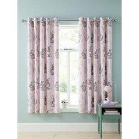 Catherine Lansfield Bunny Tails Eyelet Curtains W168Xd183Cm(W66Xd72Inches)