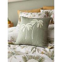 Catherine Lansfield Paradiso Palm Filled Cushion