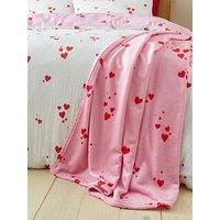 Catherine Lansfield Heart Throw