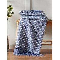 Catherine Lansfield Stab Stitch Throw