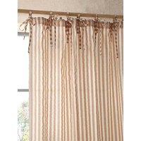 Pineapple Elephant Zanzibar Yarn Dyed Stripe Tie Top Single Panel Voile