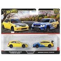 Hot Wheels Premium Car Culture 2-Pack, Toy Cars For The Adult Collector
