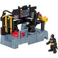Imaginext Dc Super Friends Bat Command Center Playset With Lights & Batman Figure
