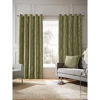 Hyperion Selene Weighted Thermal Eyelet Curtains