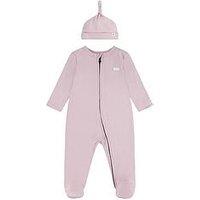 Levi'S Baby Girls Sleepsuit & Hat Set - Pink