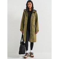 V By Very Waterproof Coat - Khaki