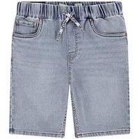 Levi'S Boys Skinny Fit Dobby Short - Light Blue