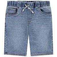 Levi'S Boys Skinny Fit Dobby Short - Blue