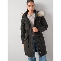 The Very Collection Ultimate Parka Coat - Black