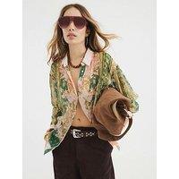 River Island Floral Printed Shirt - Pink