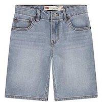 Levi'S Boys New 511 Slim Fit Denim Short - Light Blue