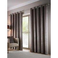 Studio G Vienna Stone Eyelet Curtains- 46X54"