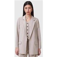 Allsaints Aleida Lightweight Tri Blazer - Brown